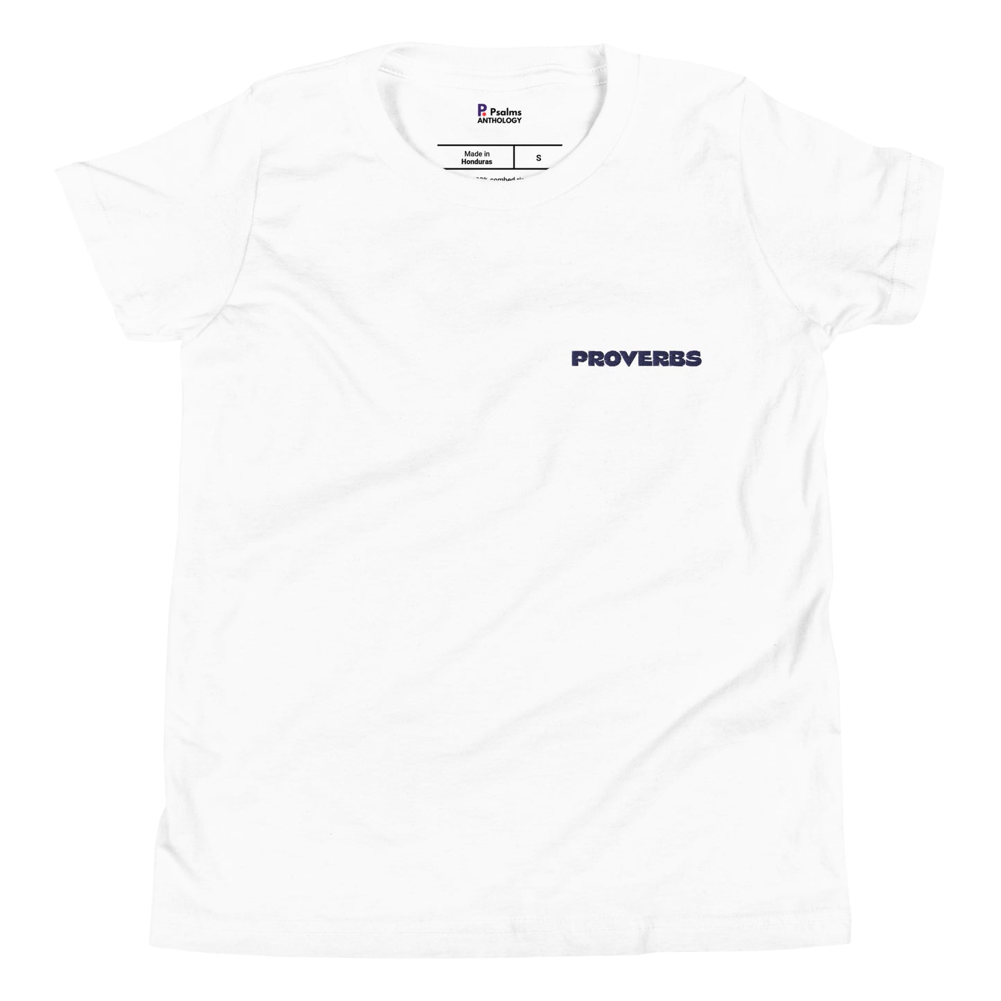 PROVERBS Youth Short Sleeve T-Shirt