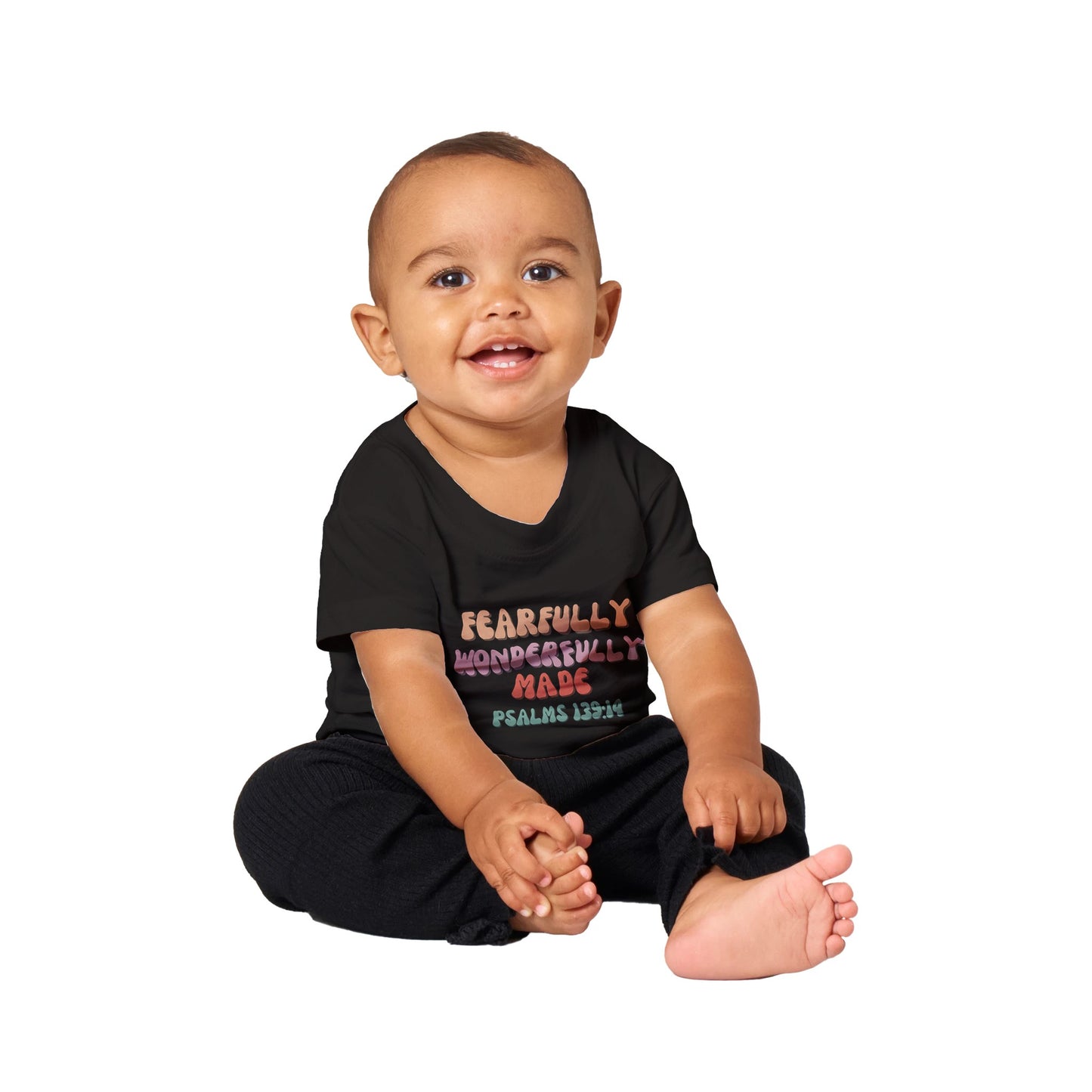 Psalms 139:14 Baby Crewneck T-shirt