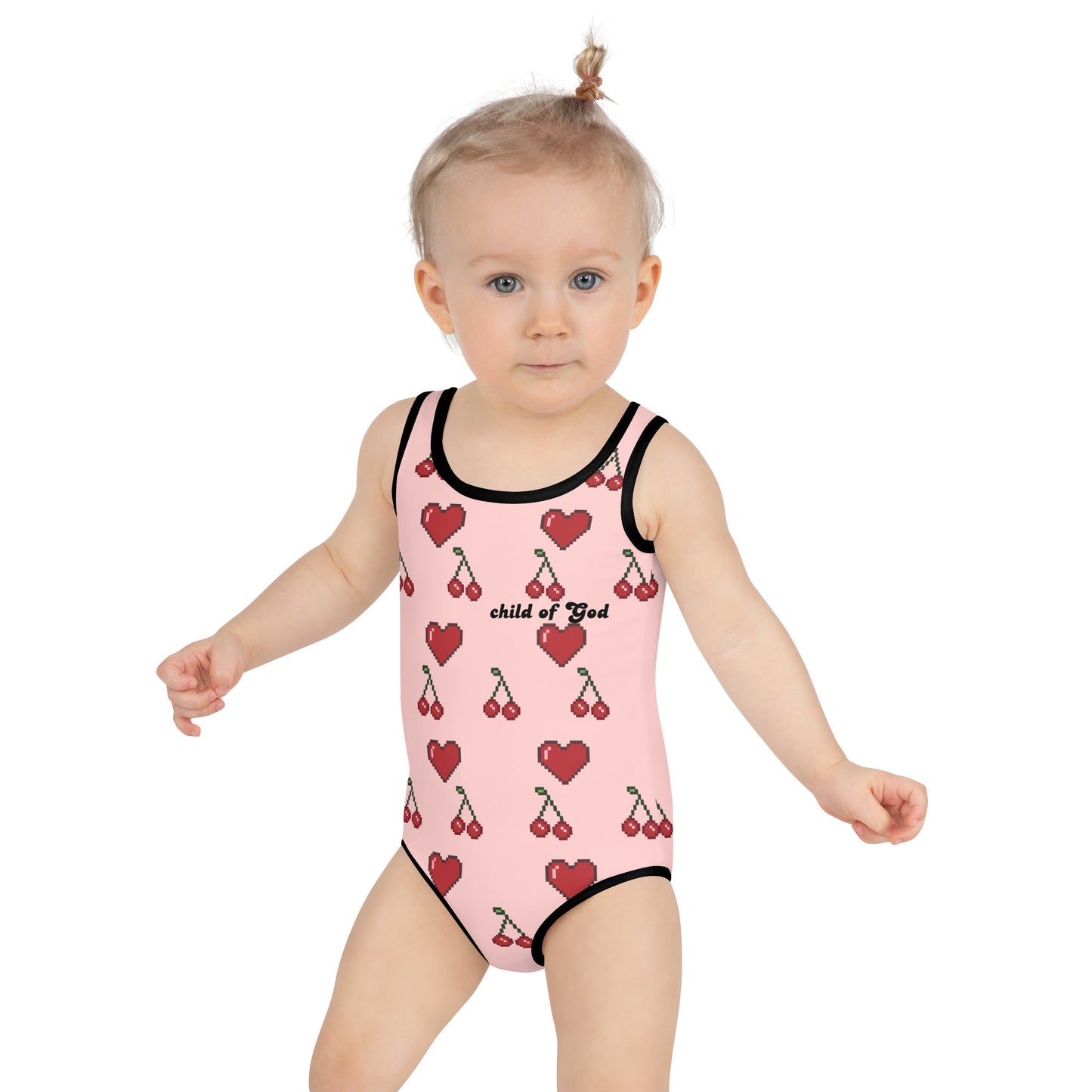 Child Of God Cherry One Piece Swimsuit