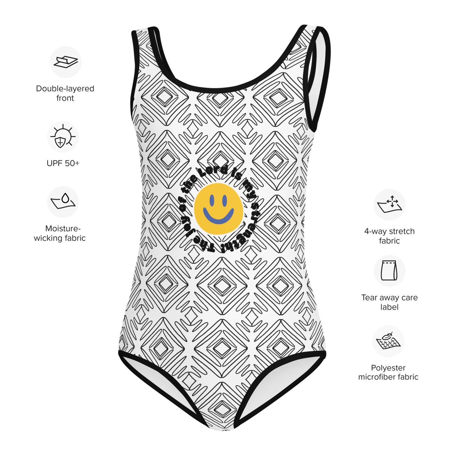 The Joy of the Lord One Piece Swimwear