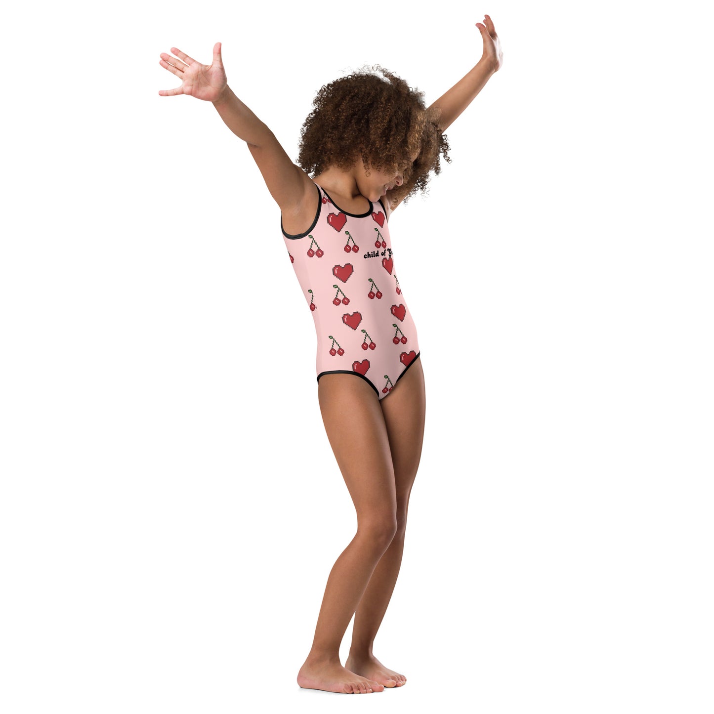 Child Of God Cherry One Piece Swimsuit