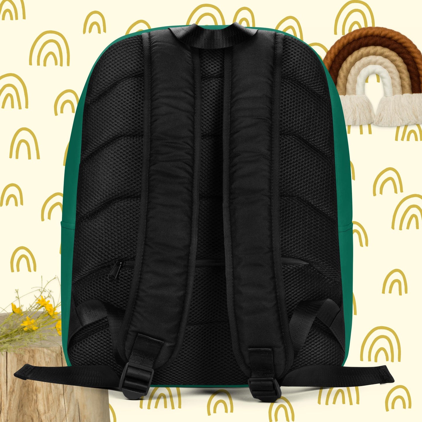 Psalms Anthology Minimalist Green Backpack