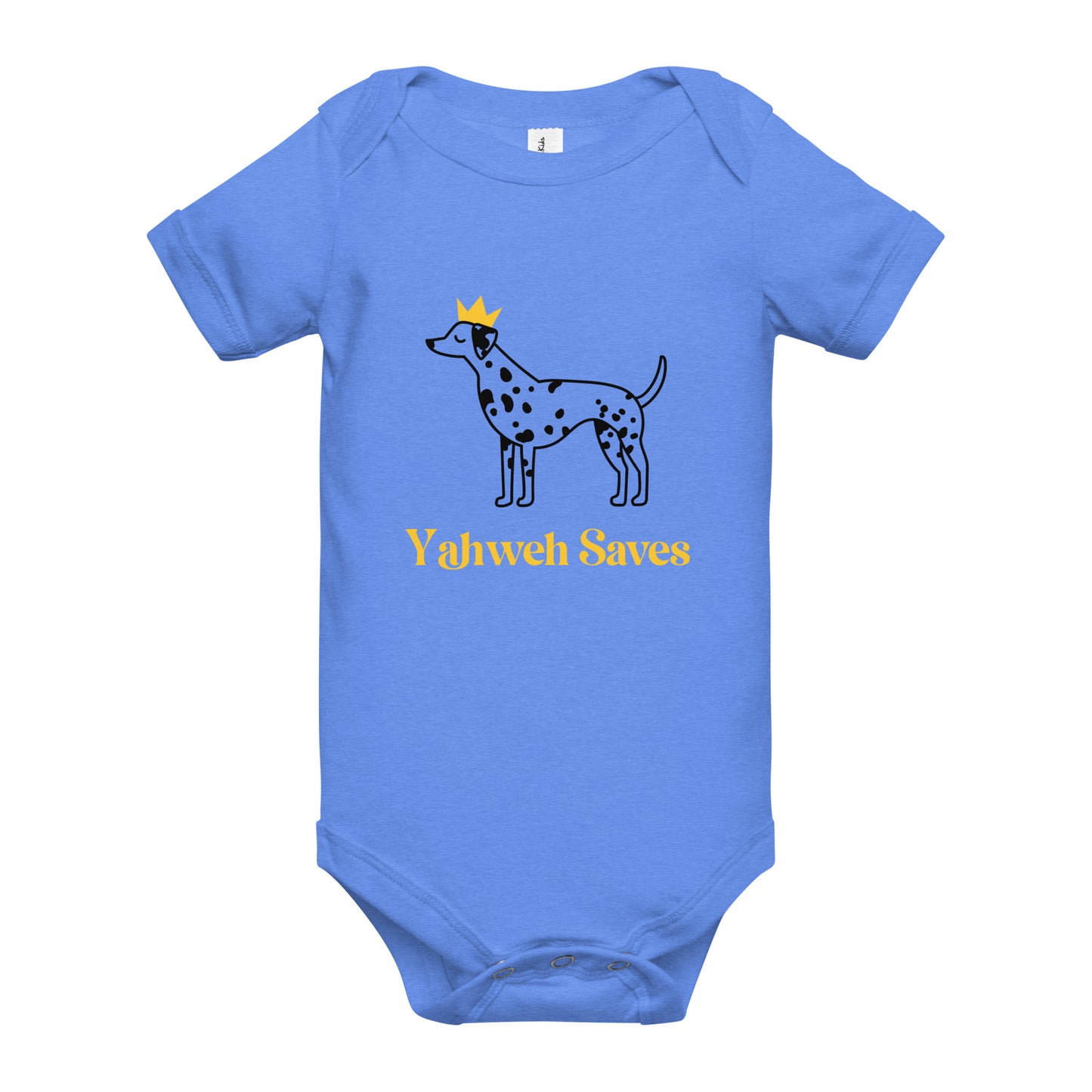 Yahweh Saves Baby short sleeve one piece