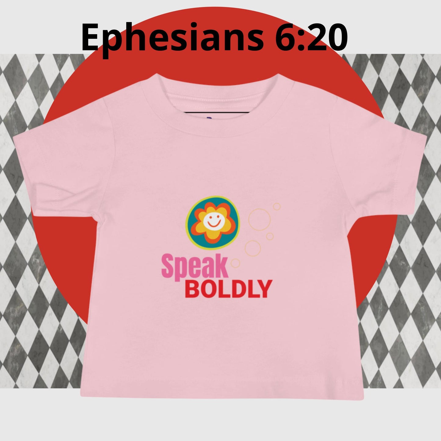 Speak Boldly Baby Girl Short Sleeve Tee