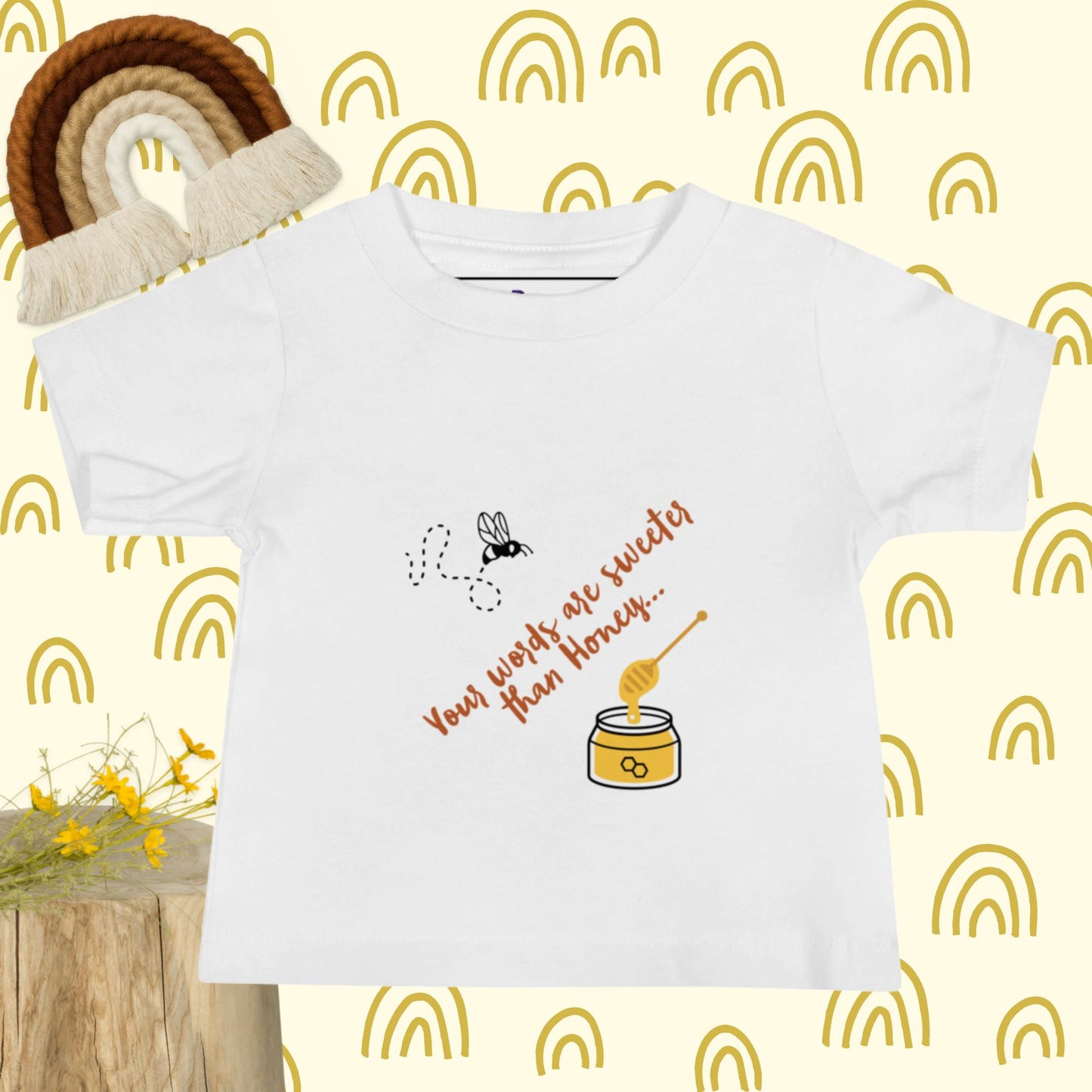 Sweeter than Honey Baby Short Sleeve Tee