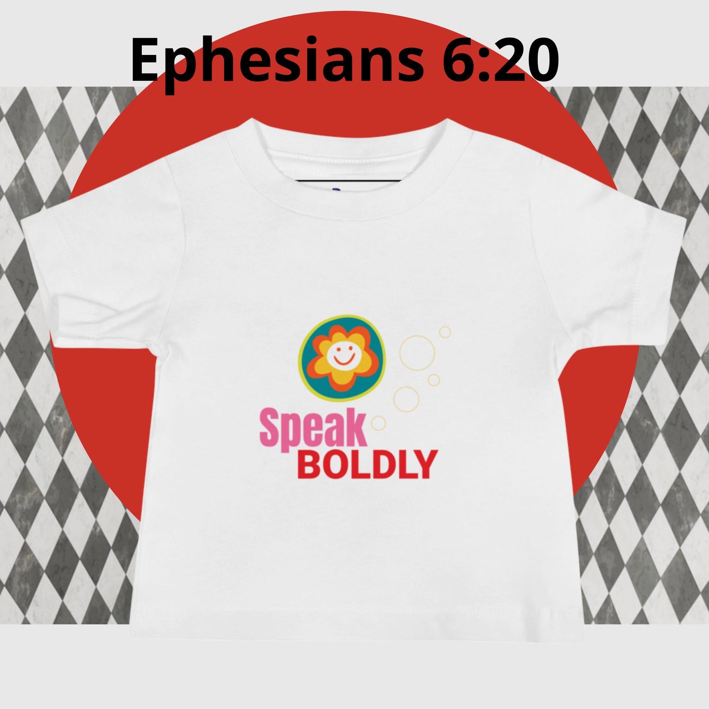 Speak Boldly Baby Girl Short Sleeve Tee