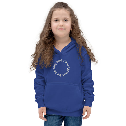 Strong and Courageous Kids Hoodie