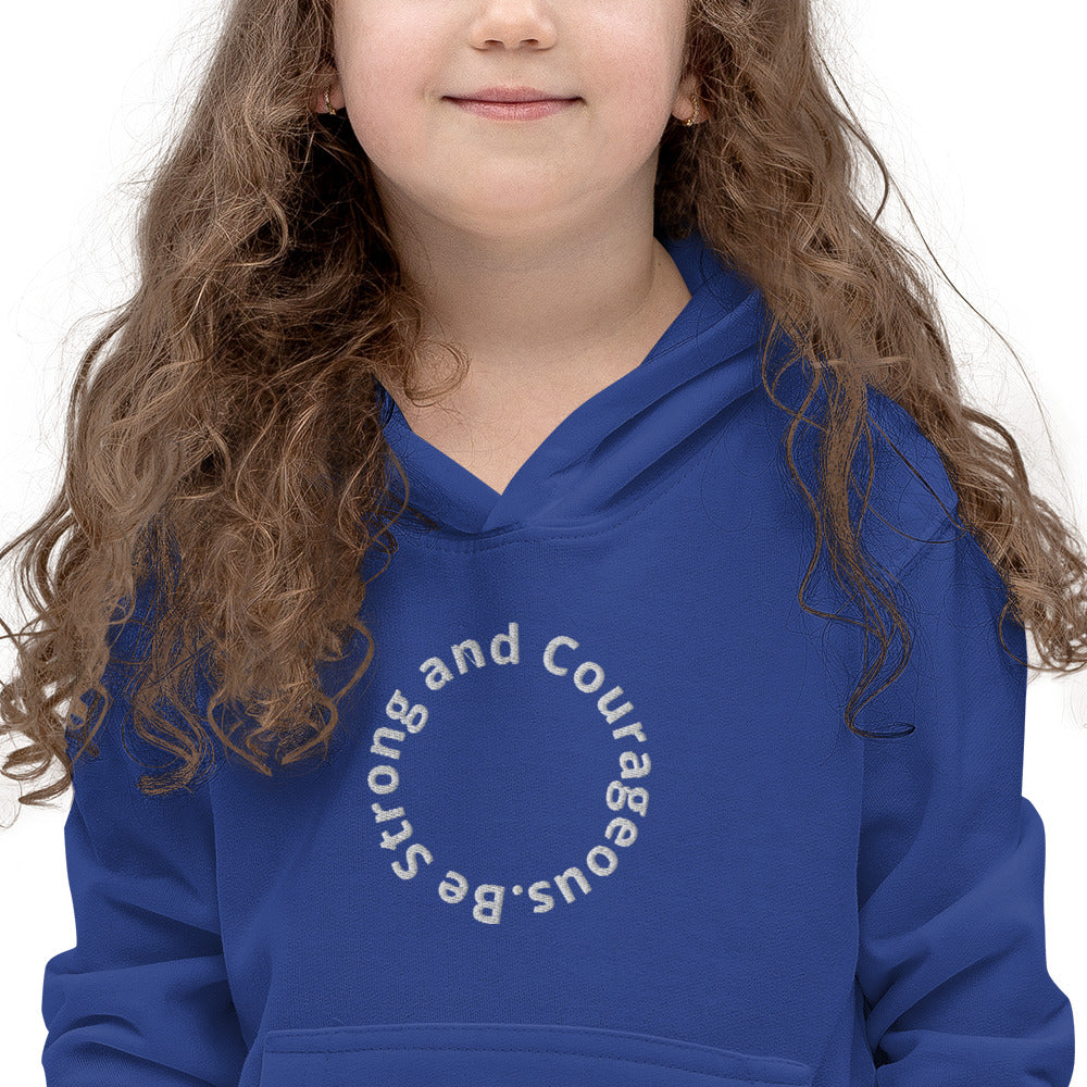 Strong and Courageous Kids Hoodie