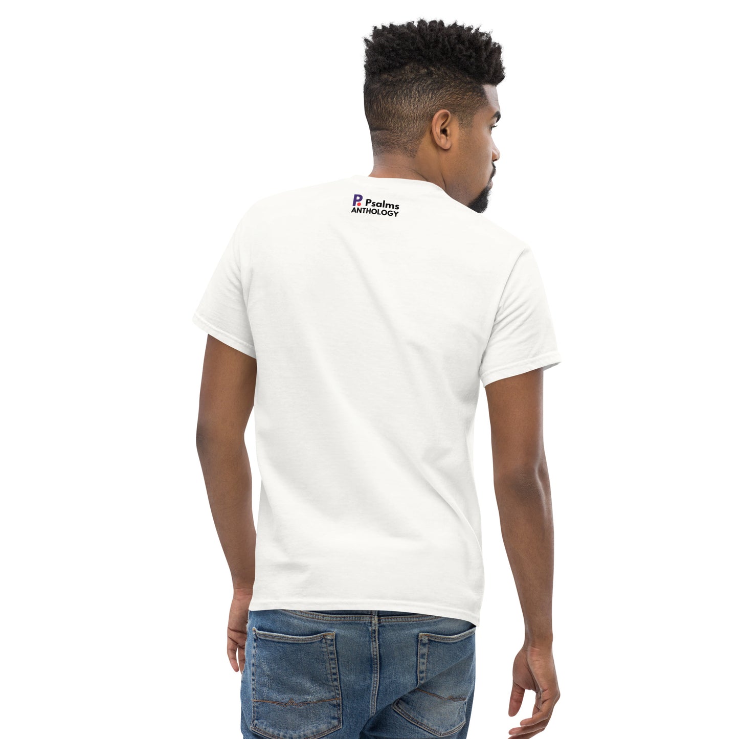 YHWH Men's White Classic Tee