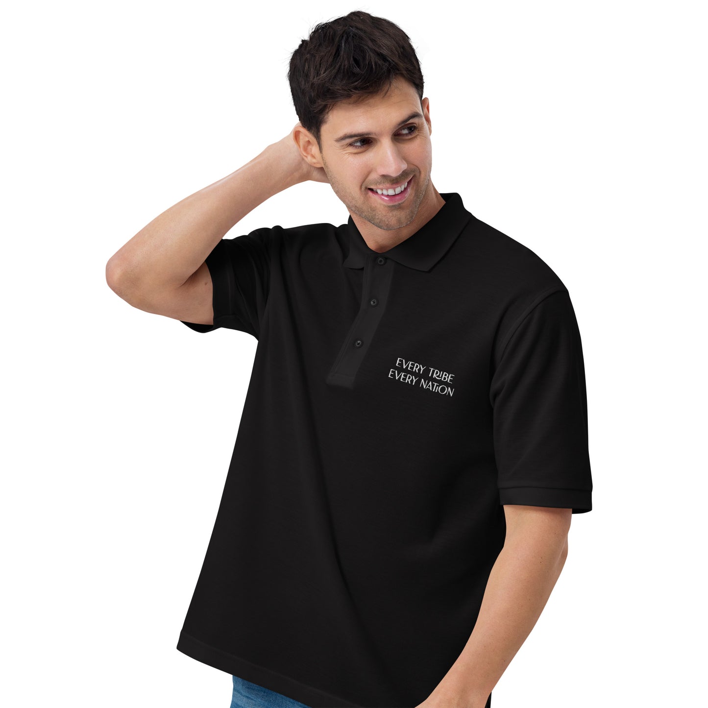 ETEN Men's Premium Polo Black