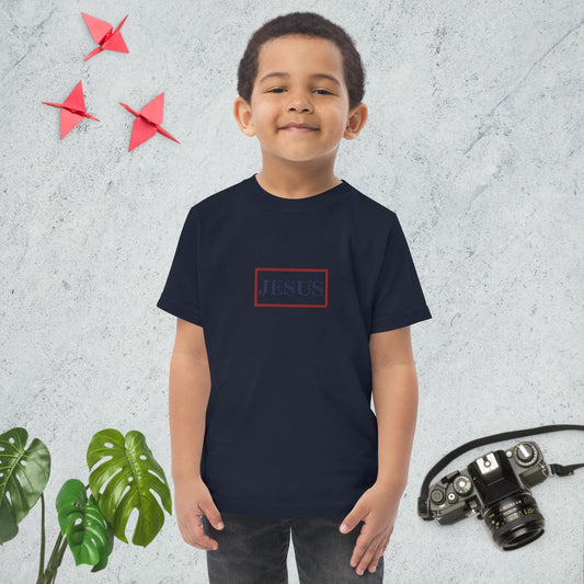 Jesus Toddler Boy Jersey T-shirt