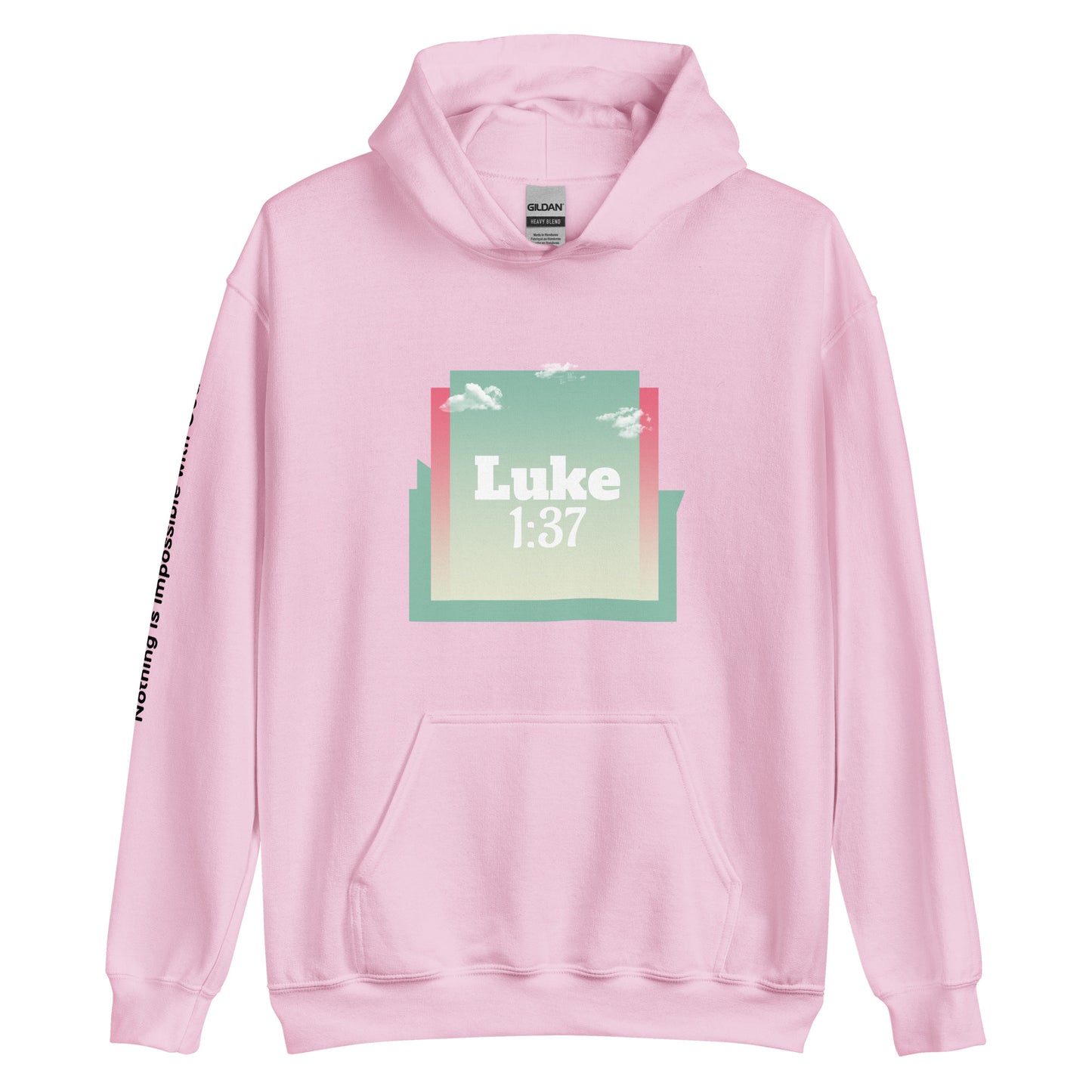 LUKE 1:37 Youth/Women Hoodie