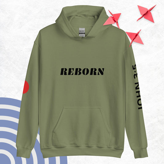 Reborn John 3:5 Youth Teens Hoodie