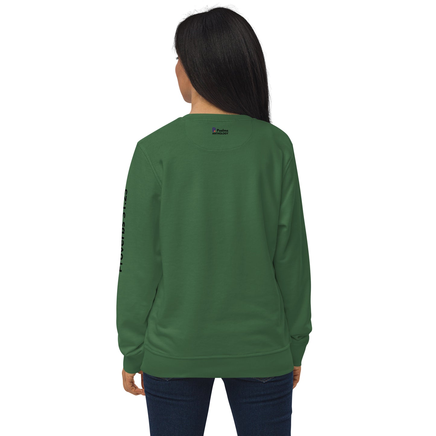 Proverbs 31:25 Organic Sweatshirt