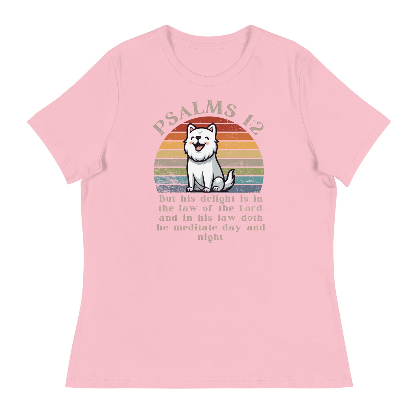 Psalm 1:2 Women's Relaxed T-Shirt