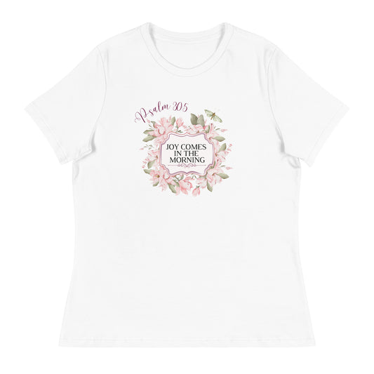 Psalm 30:5 Women's Relaxed T-Shirt